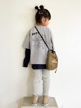 maakeeさん（キッズ・110cm）の春コーディネート