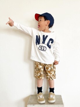 maakeeさん（キッズ・110cm）の夏コーディネート