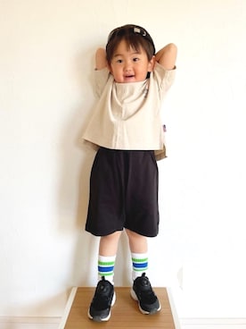 maakeeさん（キッズ・110cm）の夏コーディネート