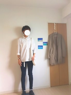 Gu スキニージーンズｅを使ったメンズ人気ファッションコーディネート Wear