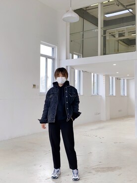 「iT（イット）のアイテム」を使った、Akaさん（レディース・158cm）の冬コーディネート