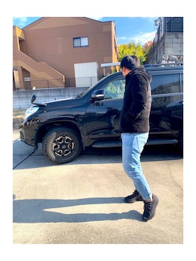 「イージーブースト」｜「アイテム（ジャケット/アウター）」を使った、sho082323さん（メンズ・181cm）の冬コーディネート