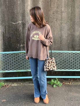 「Lepidos（レピドス）のアイテム」を使った、achitaさん（レディース・168cm）の秋コーディネート