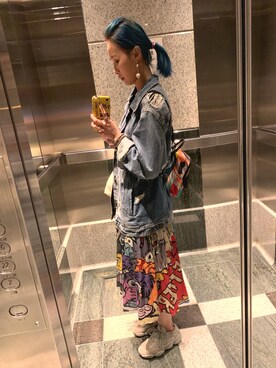 「5cm（ファイブシーエム）のアイテム」を使った、fayeaさん（レディース・165cm）の春コーディネート