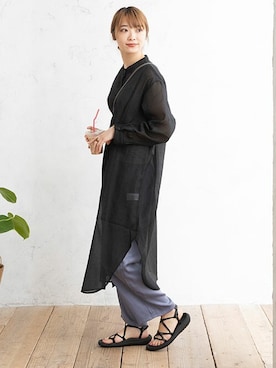 「welleg（ウェレッグ）のアイテム」を使った、kyonさん（レディース・163cm）の春コーディネート