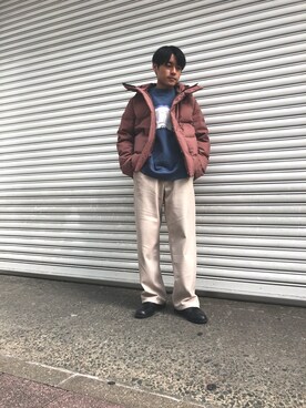 umesakiさん（メンズ・165cm）の冬コーディネート