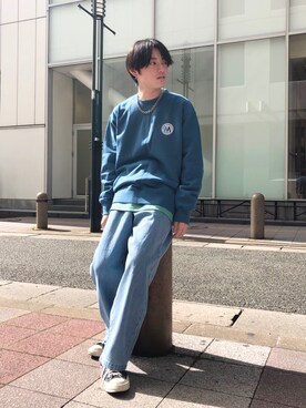 umesakiさん（メンズ・165cm）の冬コーディネート