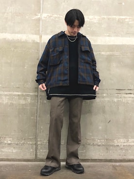 umesakiさん（メンズ・165cm）の春コーディネート