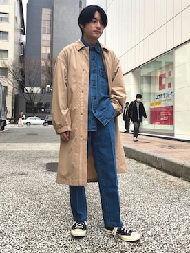 umesakiさん（メンズ・165cm）の春コーディネート