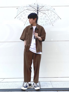 umesakiさん（メンズ・165cm）の夏コーディネート