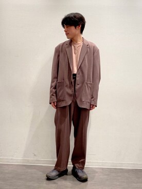 umesakiさん（メンズ・165cm）の秋コーディネート