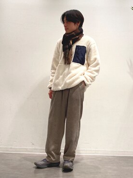 「JUNRED（ジュンレッド）のアイテム（その他トップス）」を使った、umesakiさん（メンズ・165cm）の秋コーディネート