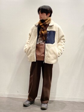 umesakiさん（メンズ・165cm）の冬コーディネート