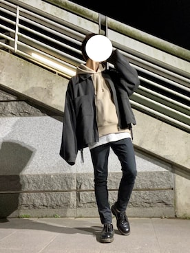 「jiggys shop（ジギーズショップ）のアイテム」を使った、かいさん（メンズ・168cm・20代）の春コーディネート