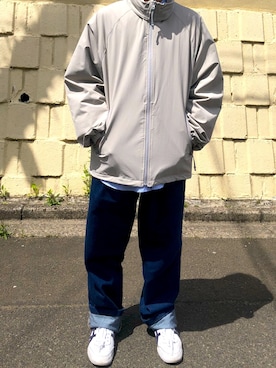 「I（アイ）のアイテム（ジャケット/アウター）」を使った、ちーさん（メンズ・165cm）の春コーディネート