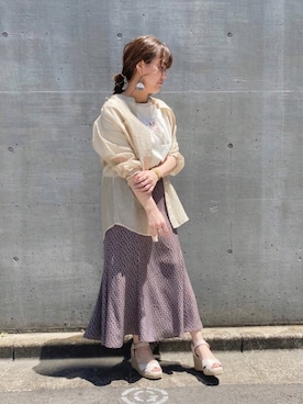 コーディネートスタッフさんのコーディネート