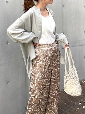 コーディネートスタッフさんのコーディネート