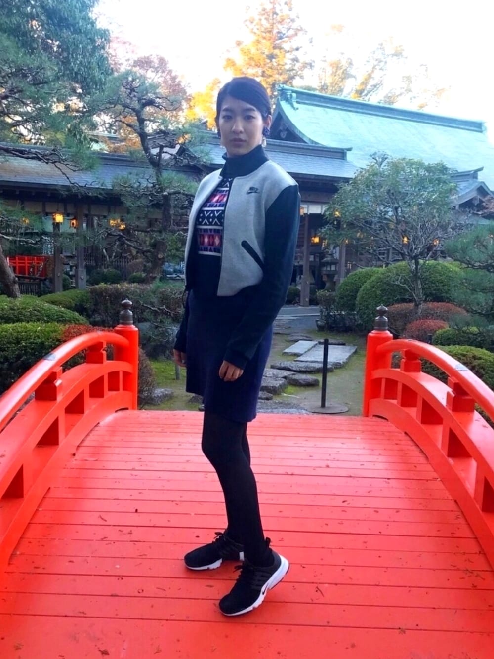 りなっぺ Nikeのスニーカーを使ったコーディネート Nasscorp