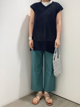 Hitomさん（レディース・160cm）の春コーディネート