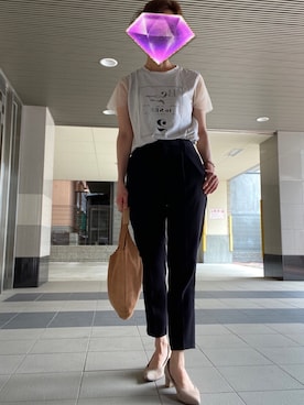 「LeTalon Ensemble（ルタロンアンサンブル）のアイテム」を使った、cocoromifashionさん（レディース・168cm）の夏コーディネート