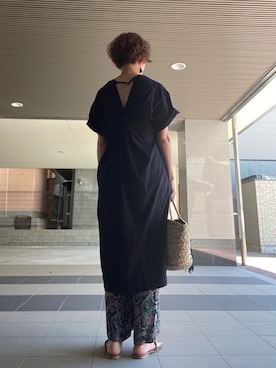 「BEAMS（ビームス）のアイテム」を使った、cocoromifashionさん（レディース・168cm・40代）の夏コーディネート