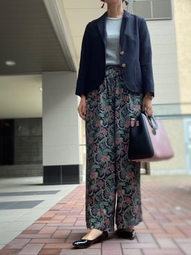 「BEVINI（べヴィニ）のアイテム」を使った、cocoromifashionさん（レディース・168cm）の秋コーディネート