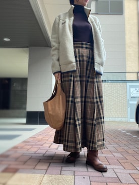 「PAOLA NUTTI  （パオラヌッティ）のアイテム」を使った、cocoromifashionさん（レディース・168cm）の冬コーディネート