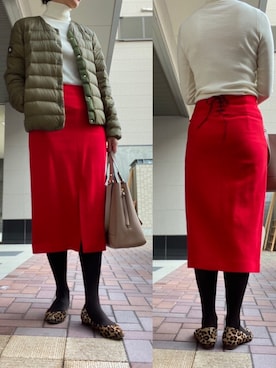 「YETI（イエティ）のアイテム」を使った、cocoromifashionさん（レディース・168cm）の冬コーディネート