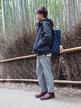 「Dr. Martens（ドクターマーチン）のDR.MARTENS / ドクターマーチン : WINGTIP BROGUE #（ドレスシューズ）」を使った、ひらさん（メンズ・167cm）の春コーディネート