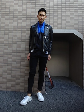 「UK」｜「アイテム（その他アウター）」を使った、yuki.t さん（メンズ・172cm）の秋コーディネート