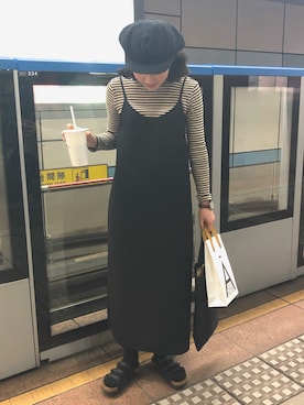 yuさん(レディース・158cm)の冬コーディネート