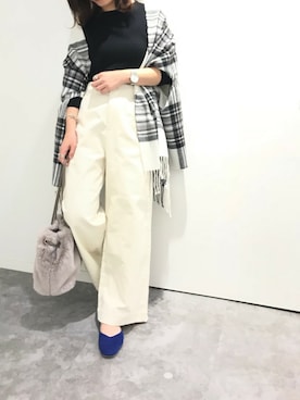 Rさん（レディース・155cm）の秋コーディネート