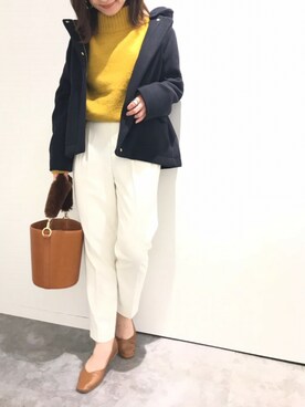 Rさん（レディース・155cm）の秋コーディネート