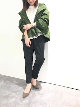 Rさん（レディース・155cm）の秋コーディネート