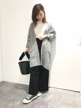 Rさん（レディース・155cm）の秋コーディネート