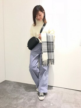 Rさん（レディース・155cm）の秋コーディネート
