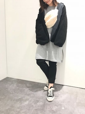 Rさん（レディース・155cm）の秋コーディネート