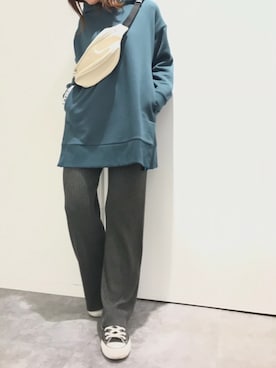 Rさん（レディース・155cm）の冬コーディネート