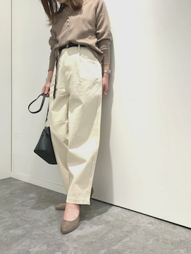 Rさん（レディース・155cm）の春コーディネート