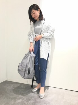 Rさん（レディース・155cm）の春コーディネート