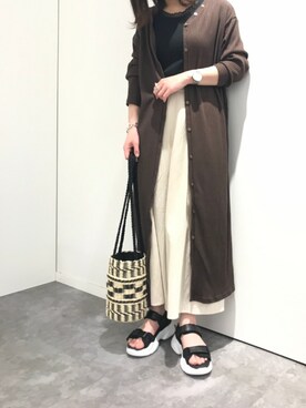 Rさん（レディース・155cm）の春コーディネート