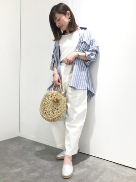 Rさん（レディース・155cm）の春コーディネート