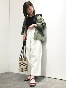 Rさん(レディース・155cm)の春コーディネート