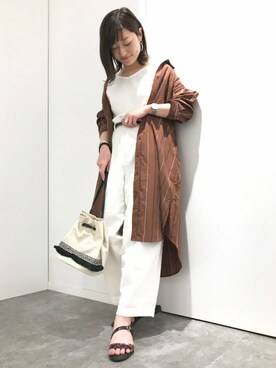 Rさん(レディース・155cm)の春コーディネート