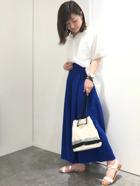 Rさん（レディース・155cm）の春コーディネート