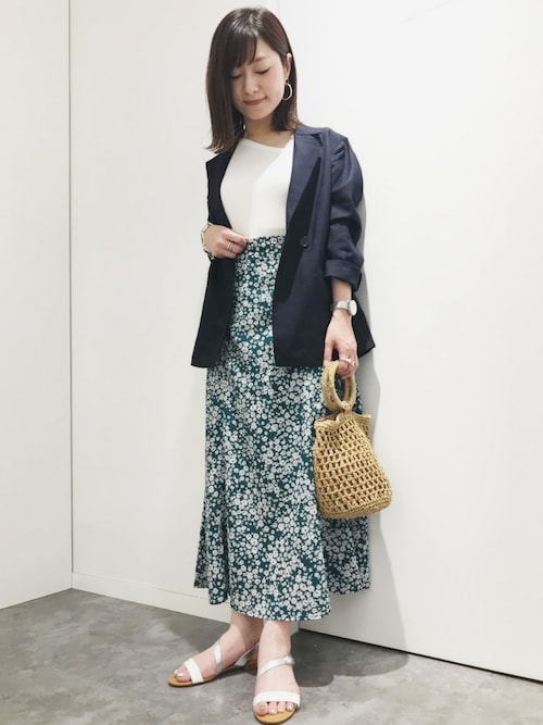 R����̃e�[���[�h�W���P�b�g�u���l��������W�W���P�b�g/834581�iGLOBAL WORK�b�O���[�o�����[�N�j�v���g�����R�[�f�B�l�[�g