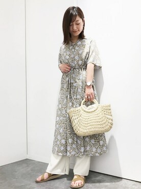 Rさん（レディース・155cm）の夏コーディネート