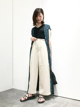 Rさん（レディース・155cm）の夏コーディネート