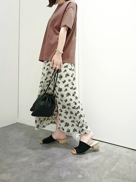 Rさん（レディース・155cm）の夏コーディネート