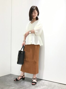 Rさん（レディース・155cm）の夏コーディネート